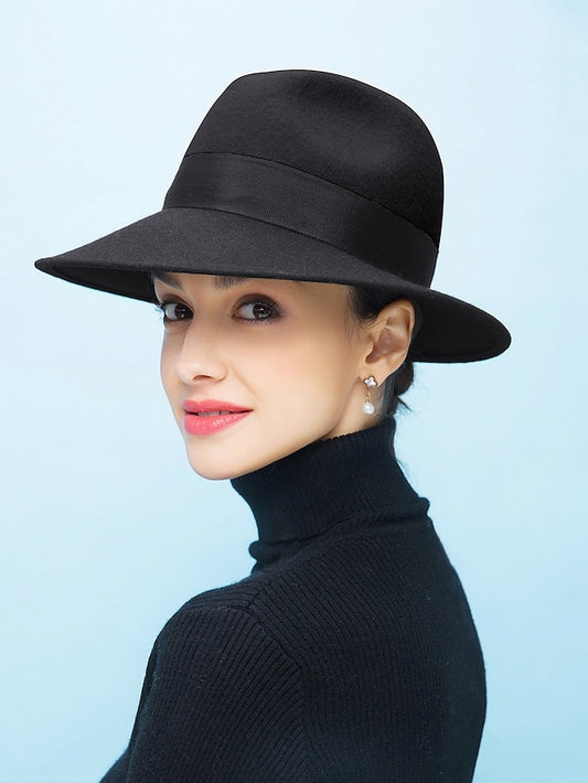 Women's Hat Bucket Hat Camel black / camel Black Outdoor Daily Breathable - LuckyFash™
