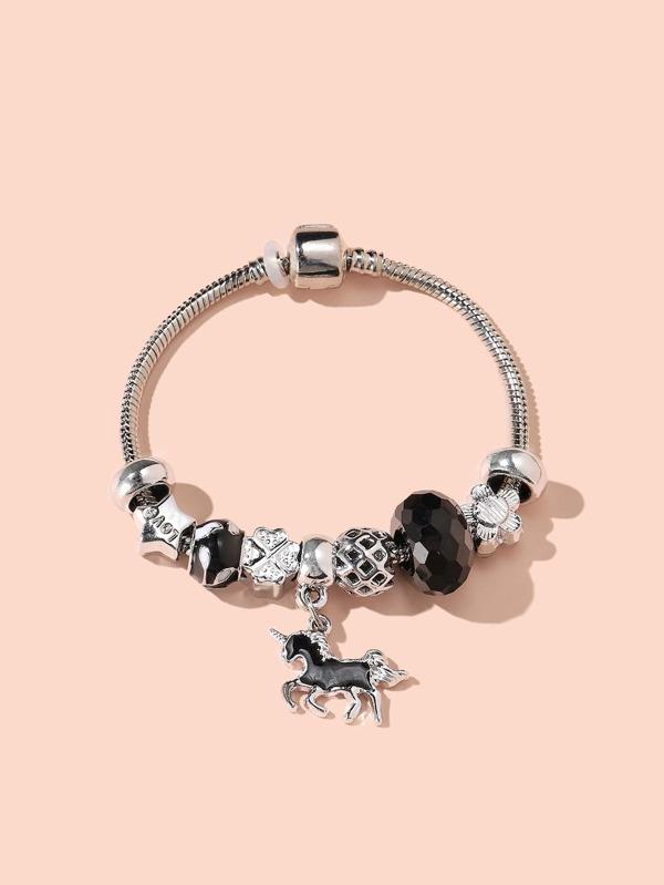 Unicorn Charm Bracelet - LuckyFash™