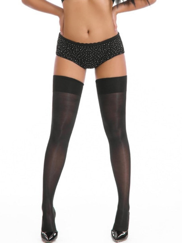 Women's Stockings Party Gift Daily Retro Polyester Acrylic Fibers Sexy Leg Shaping 1 Pair - LuckyFash™