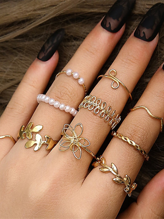 Women's Rings Fashion Outdoor Leaf Ring - LuckyFash™