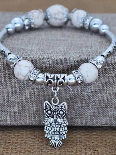 Vintage owl bracelet - LuckyFash™