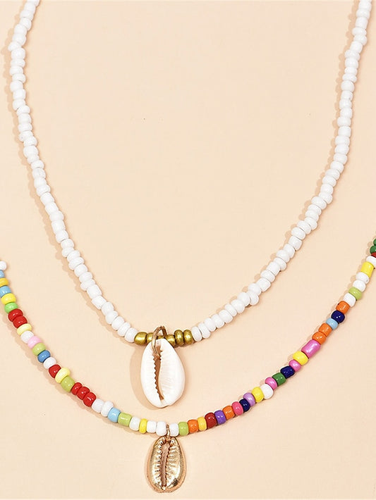 Women's necklace Ethnic Style Outdoor Multicolor Necklaces - LuckyFash™
