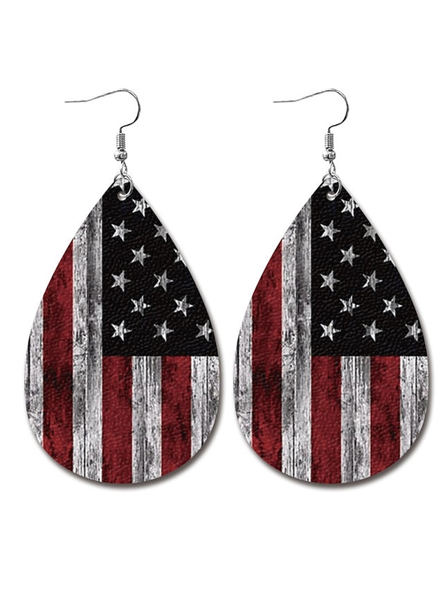 Women's Earrings Fashion Outdoor National Flag Earring - LuckyFash™