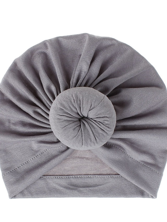 Women's Kid's Fascinators Muslim Hijab Outdoor Home Daily Solid / Plain Color Polyester Cloth Casual Boho Casual / Daily 1 pcs - LuckyFash™