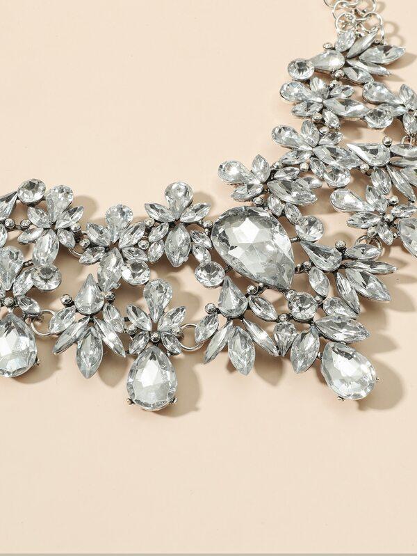 Water-drop Rhinestone Necklace - LuckyFash™