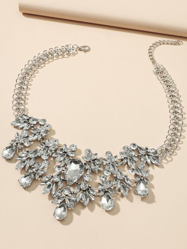 Water-drop Rhinestone Necklace - LuckyFash™