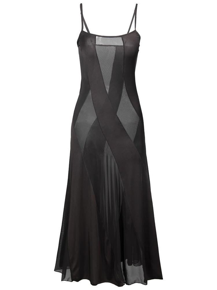 Lace Silky Sling Nightdress - LuckyFash™