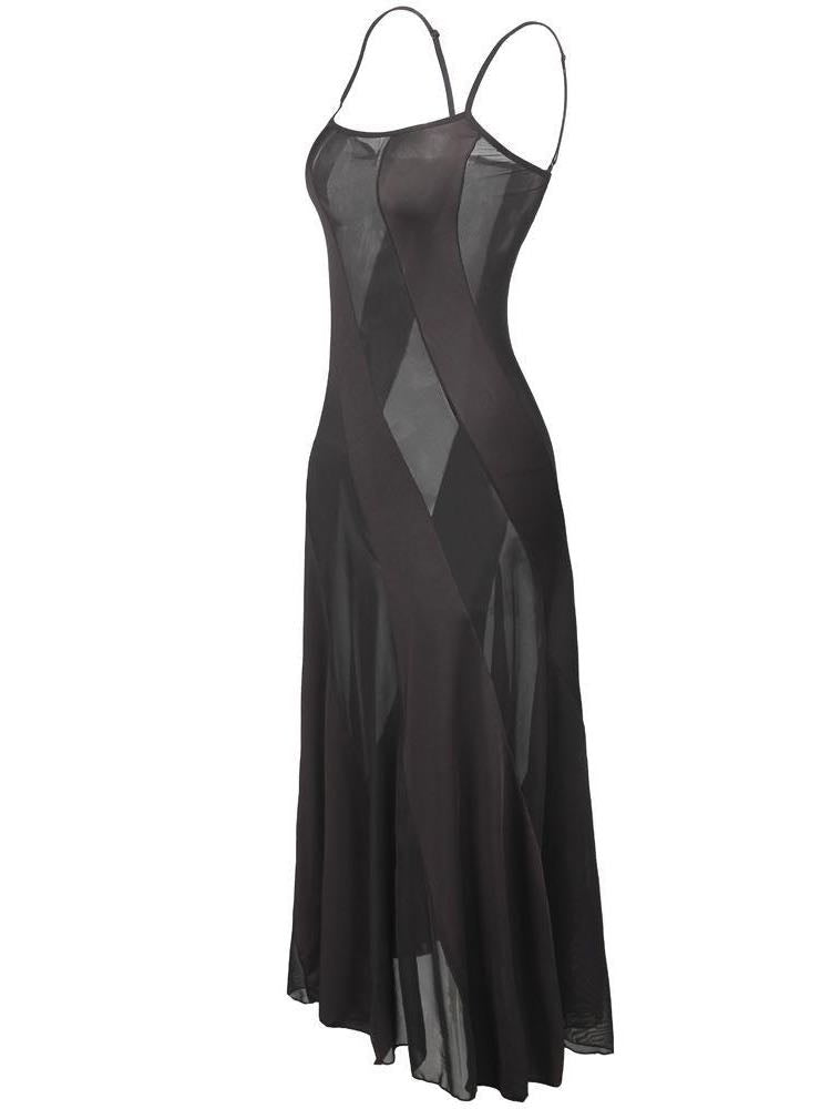 Lace Silky Sling Nightdress - LuckyFash™