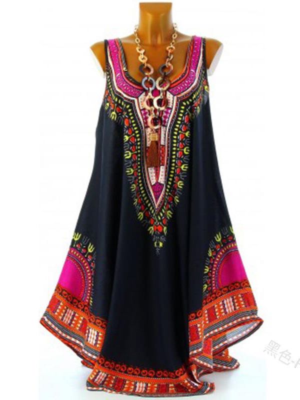 Women Midi Casaual Plus Dress - LuckyFash™