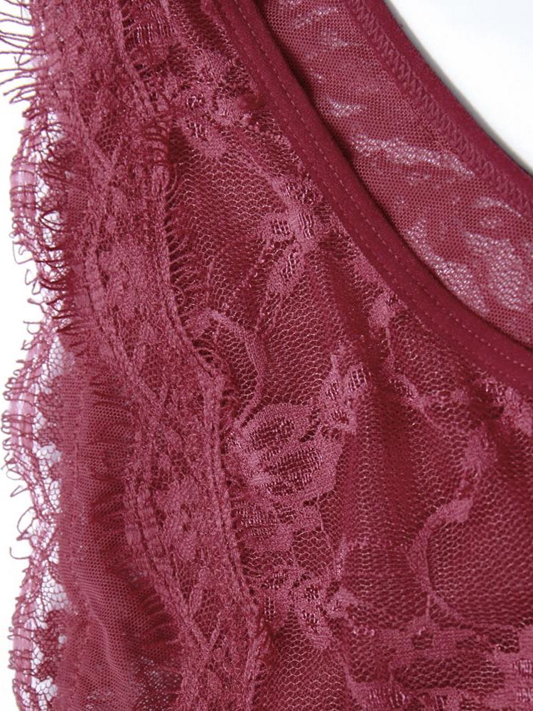 Women Transparent Lace Sling Nightdress - LuckyFash™