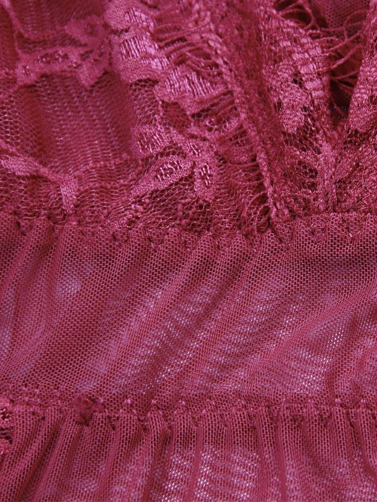 Women Transparent Lace Sling Nightdress - LuckyFash™
