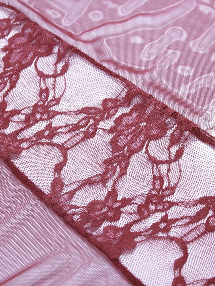 Women Transparent Lace Sling Nightdress - LuckyFash™