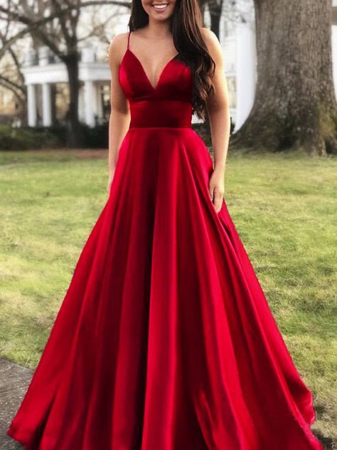 Dresses Sling V-Neck Sleeveless Party Dress - LuckyFash™