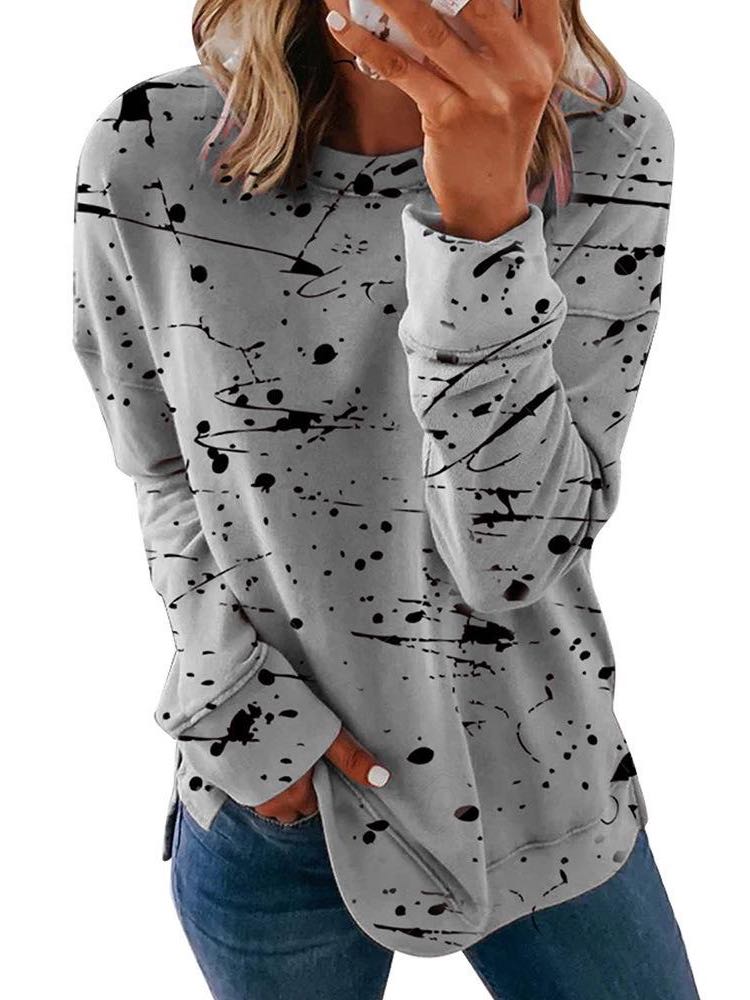 Women's Graffiti Crewneck Sweater - LuckyFash™
