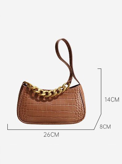 Women's Handbags Leather Chain Underarm Handbag - LuckyFash™