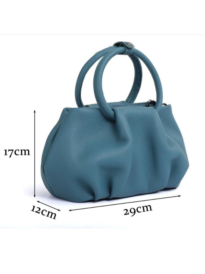 Women's Handbags Leather Crinkle Cloud Tote Crossbody Bag - LuckyFash™