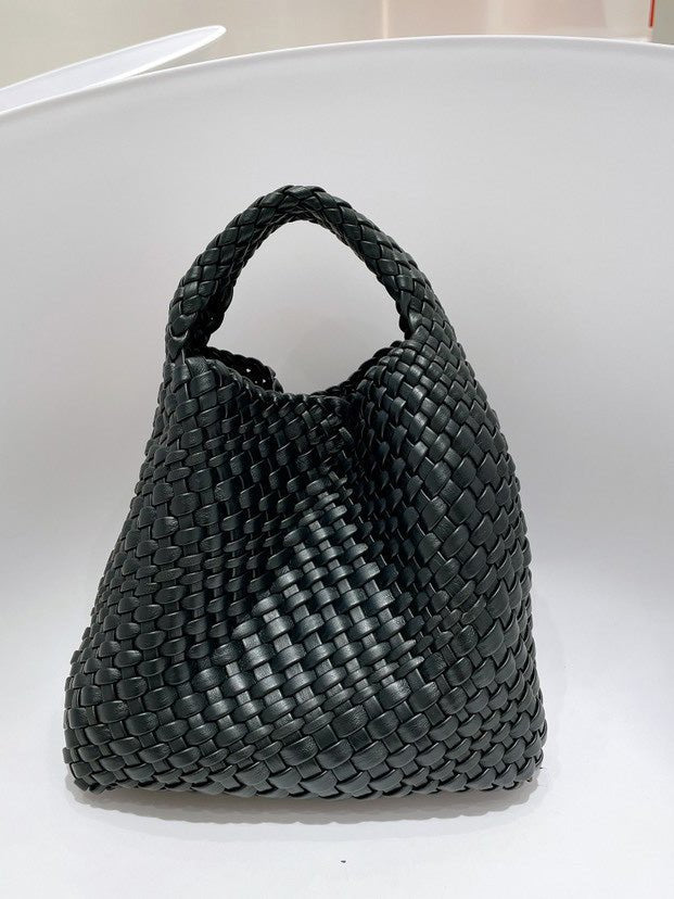 Women's Handbags Soft Leather Braided Large Capacity Tote - LuckyFash™