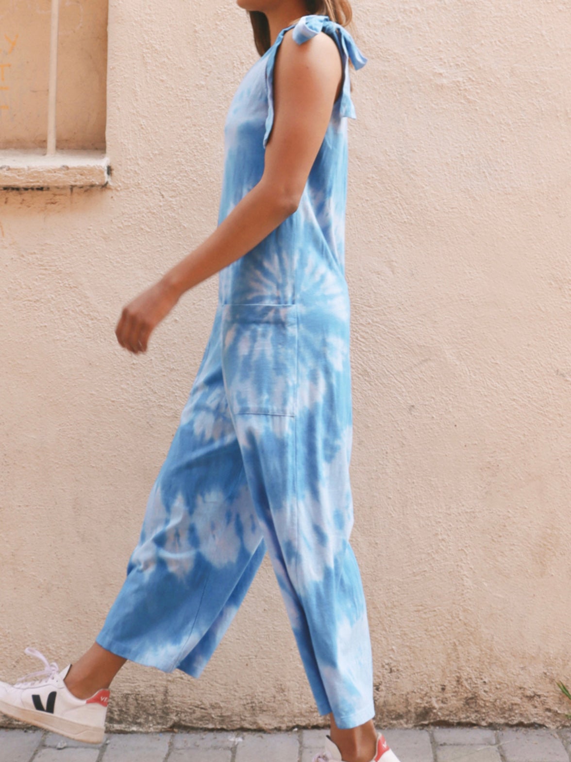 Women's Jumpsuits Casual Belted Pocket Wide Leg Jumpsuit - LuckyFash™