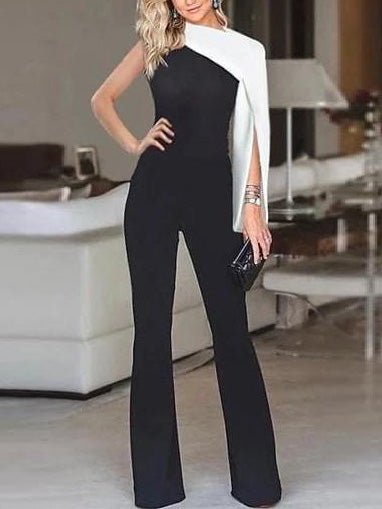Women's Jumpsuits Elegant Off-Shoulder Fit Jumpsuit - LuckyFash™