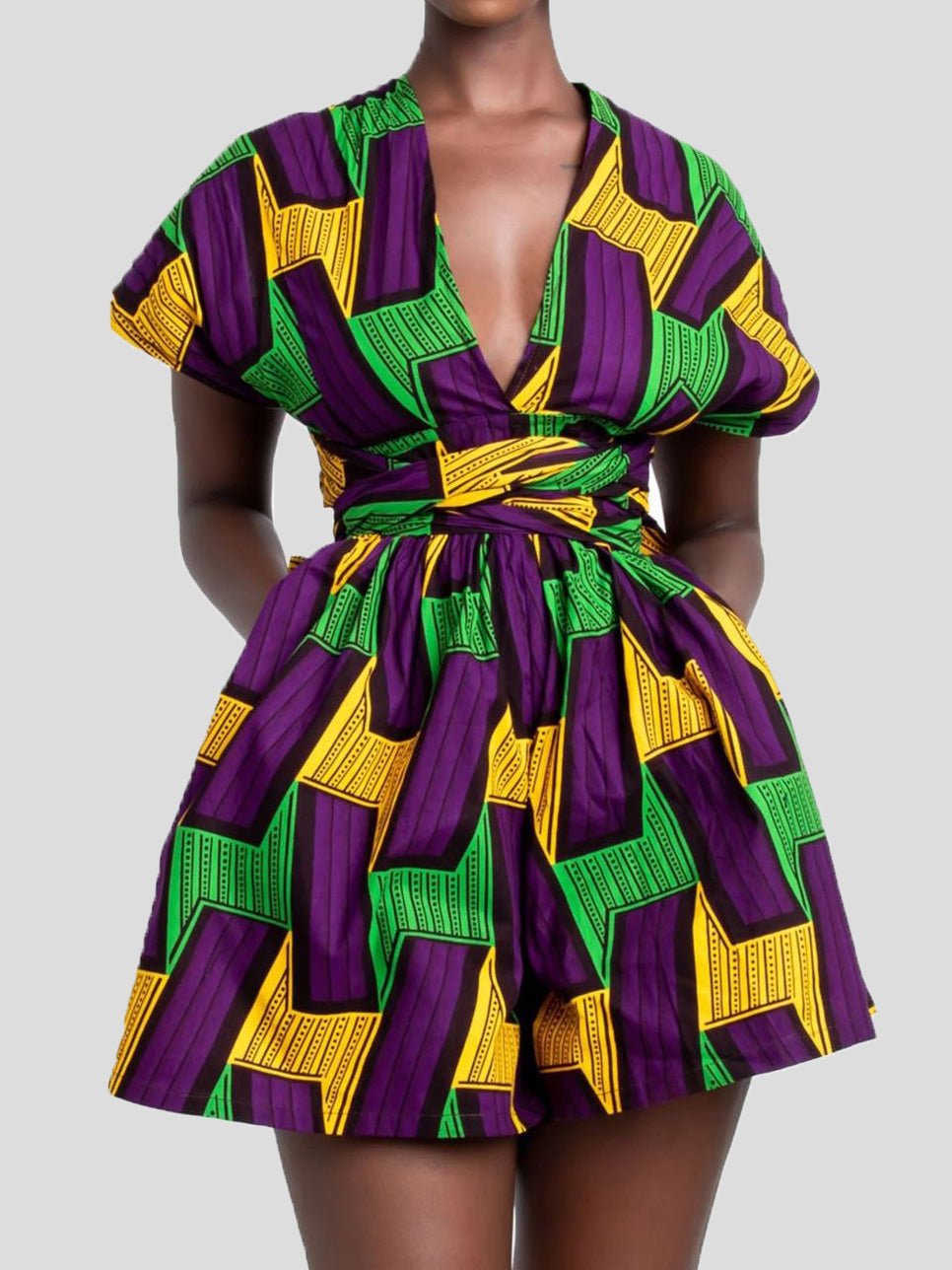 Women's Jumpsuits Printed DIY Multi-Worn Pocket Jumpsuit - LuckyFash™