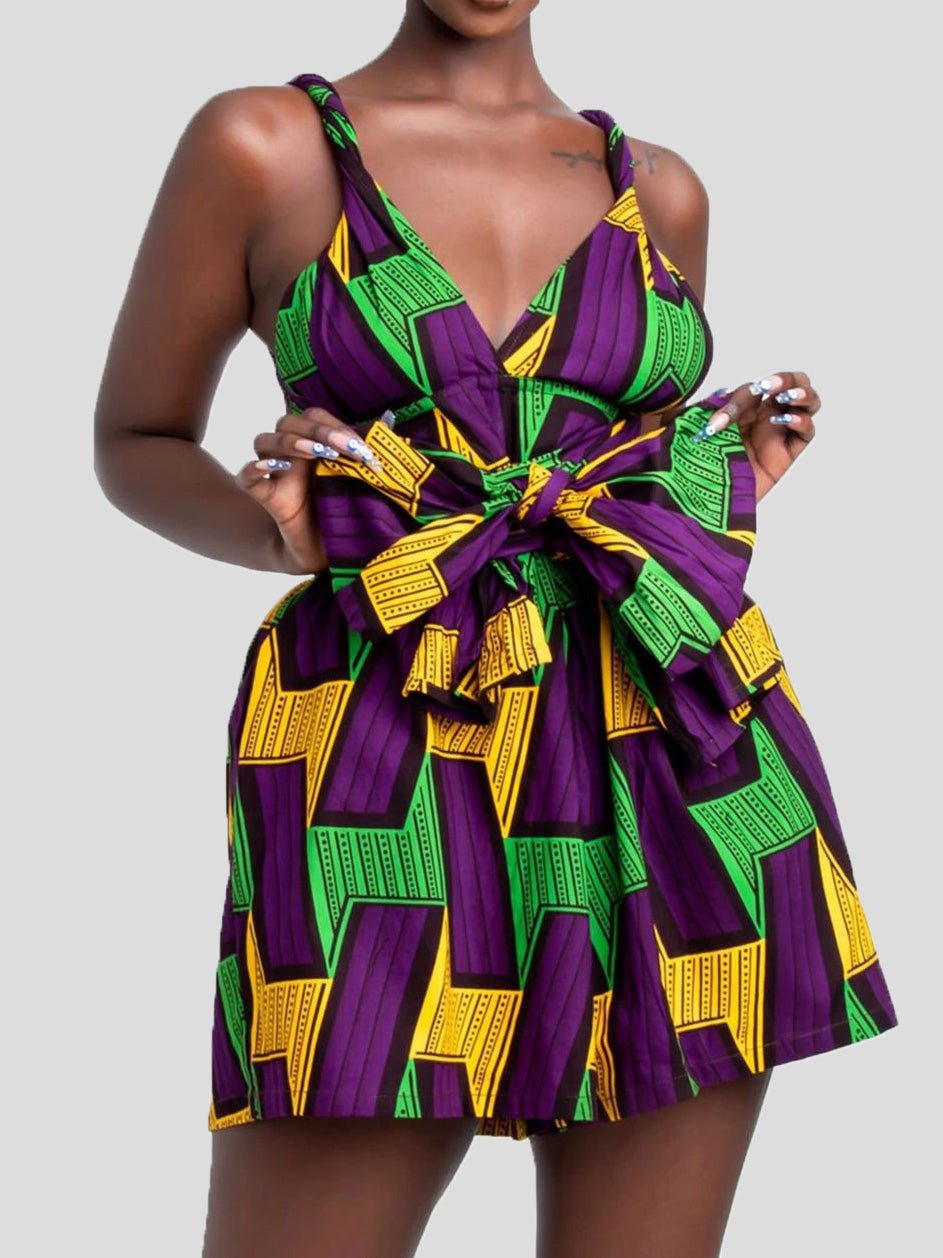 Women's Jumpsuits Printed DIY Multi-Worn Pocket Jumpsuit - LuckyFash™