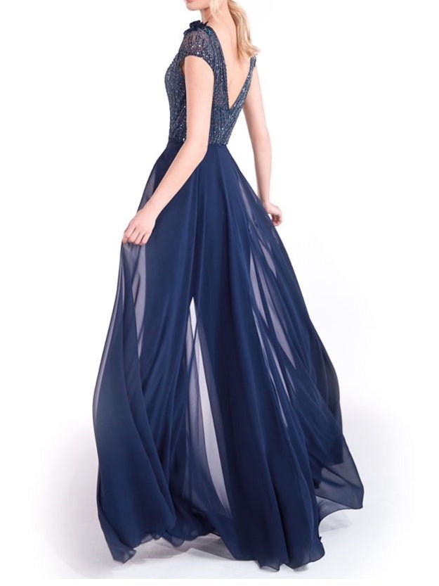 Women's Jumpsuits Shiny V-Neck Fake Two Piece Jumpsuit - LuckyFash™