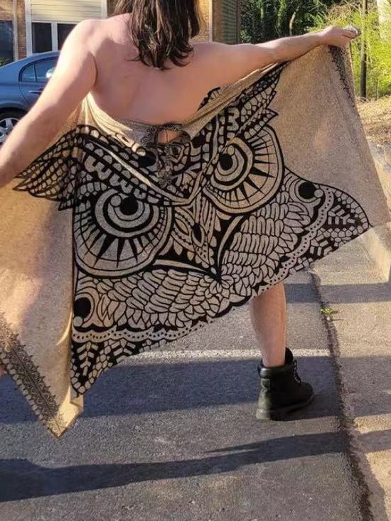 Women's Jumpsuits Sling Owlromper Sleeveless Drag Dress Jumpsuit - LuckyFash™