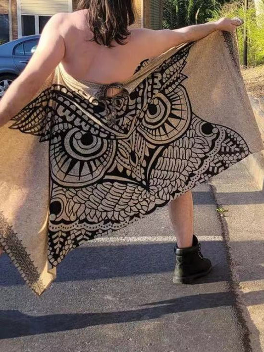 Women's Jumpsuits Sling Owlromper Sleeveless Drag Dress Jumpsuit - LuckyFash™