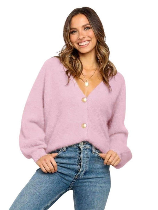 Women's Knit Cardigan Sweater - LuckyFash™