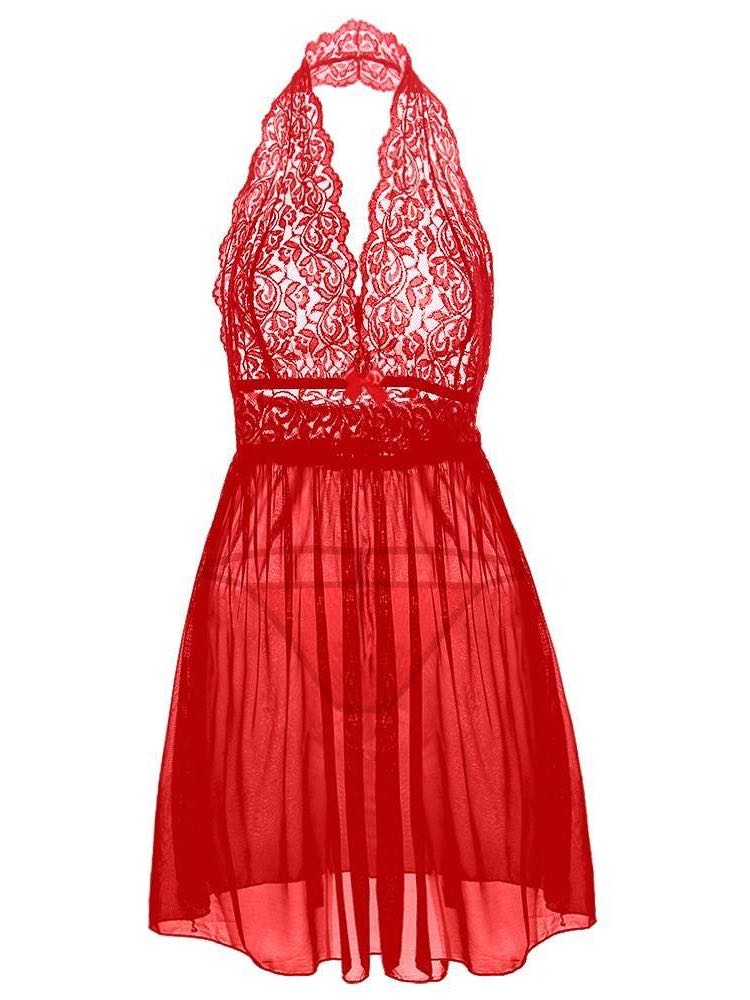 Lace Transparent  Lingerie - LuckyFash™