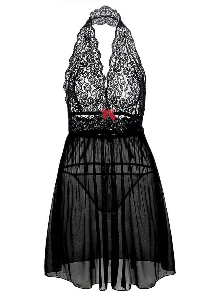 Lace Transparent  Lingerie - LuckyFash™