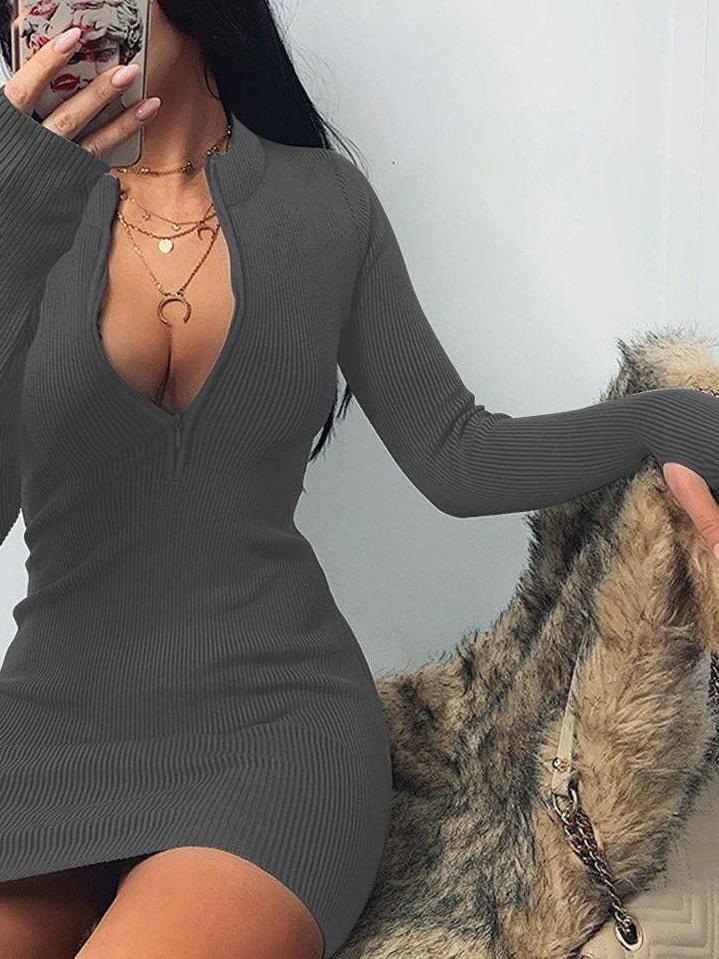 Slim Fit Dress - LuckyFash™