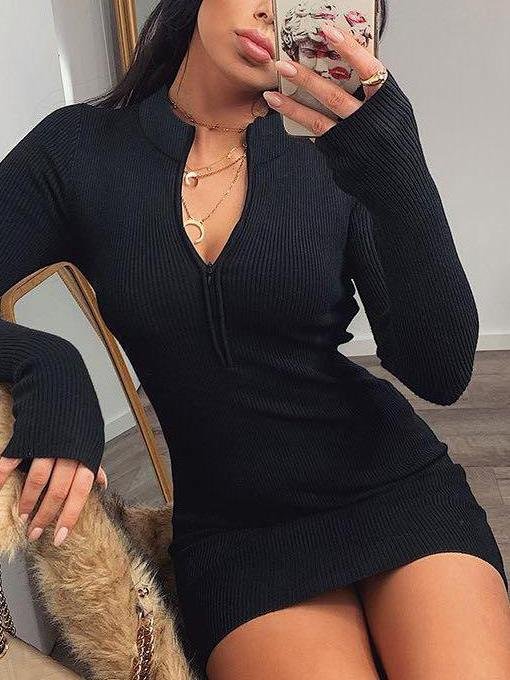 Slim Fit Dress - LuckyFash™