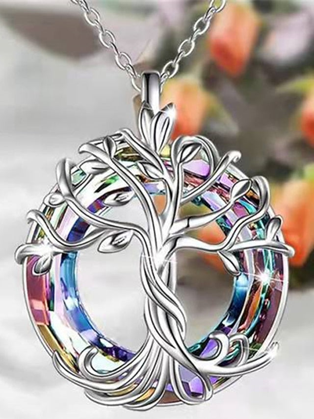 Women's necklace Chic & Modern Street Tree Necklaces / Gold / Silver / Fall / Winter / Spring - LuckyFash™