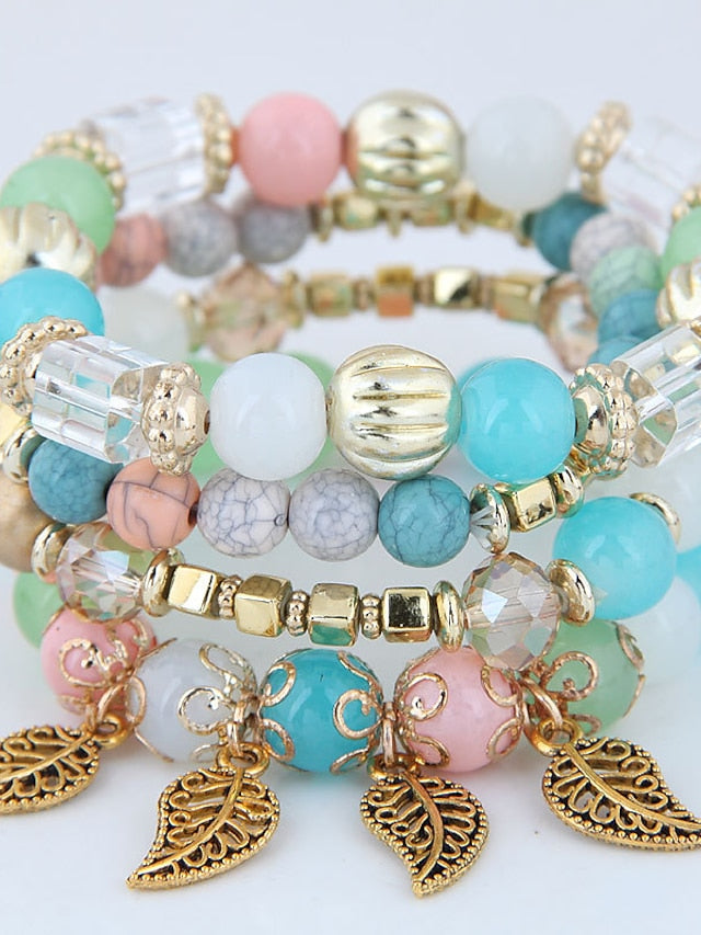 Women's Bracelets Ethnic Style Outdoor Leaf Bracelets & Bangles - LuckyFash™