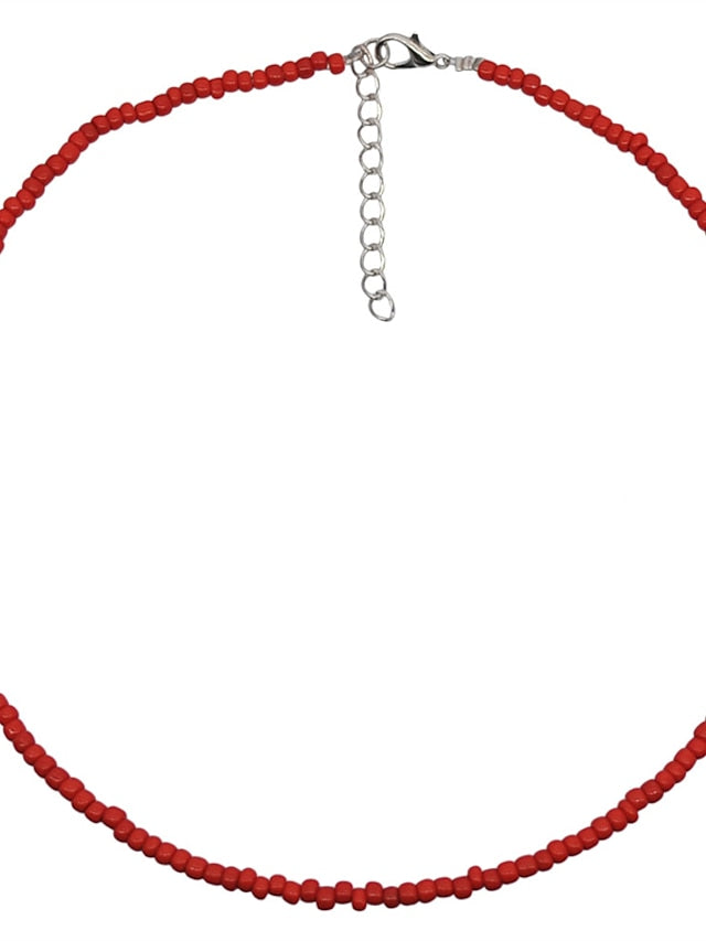 Women's necklace Ethnic Style Street Pure Color Necklaces - LuckyFash™