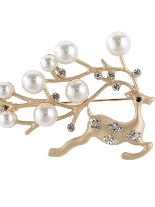 Women's Brooches Classic Animals Stylish Brooch Jewelry Silver Gold For Street Date - LuckyFash™