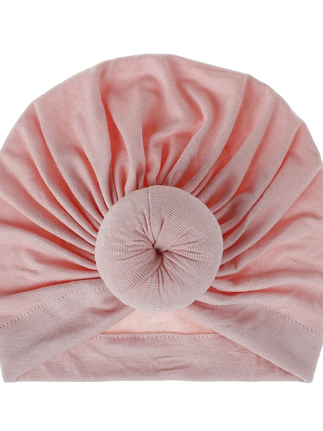 Women's Kid's Fascinators Muslim Hijab Outdoor Home Daily Solid / Plain Color Polyester Cloth Casual Boho Casual / Daily 1 pcs - LuckyFash™