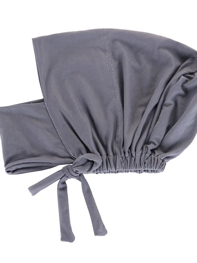Soft Adjustable Inner Hijab Caps Muslim Stretch Tie Back Jersey Cap Islamic Underscarf Bonnet Female Headscarf Headwrap Arab Turban - LuckyFash™