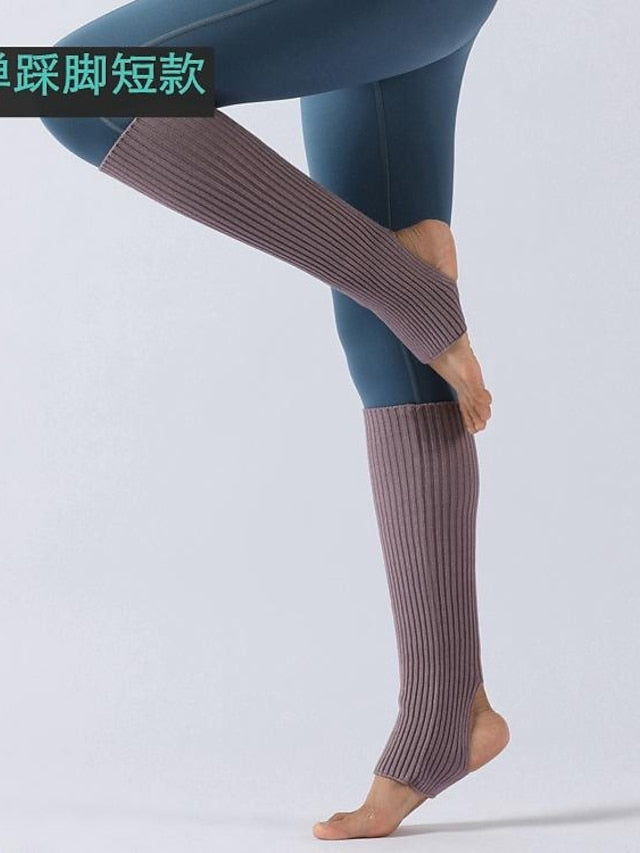 Women's Kid's Leg Warmers Boot Cuffs Home Daily Solid Color Acrylic Fibers Basic Classic Warm 1 Pair - LuckyFash™