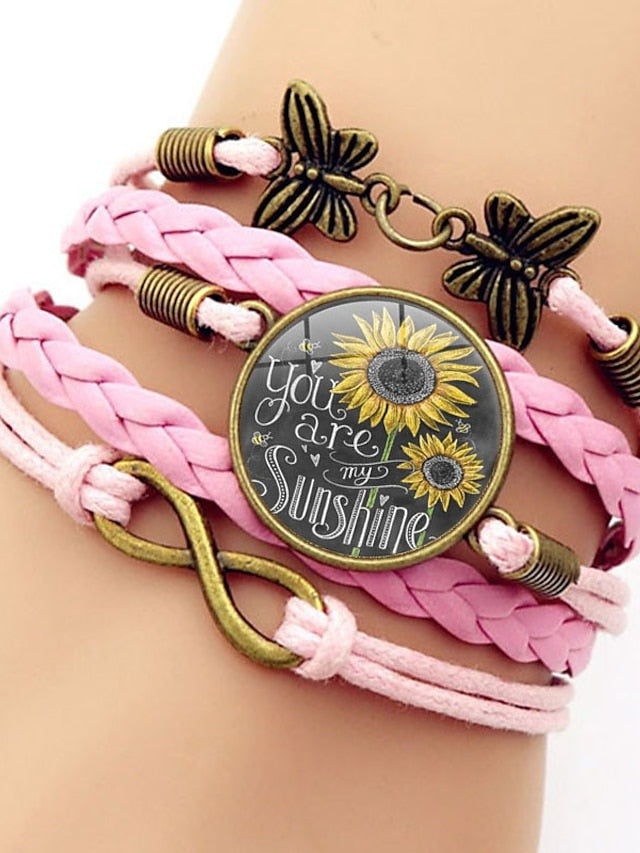 Women's Bracelets Artistic Street Butterfly Bracelets & Bangles / White / Blue / Brown / Pink / Fall - LuckyFash™