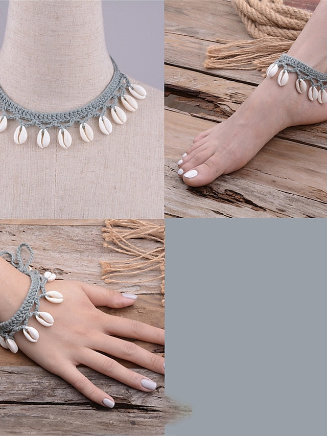 Women's Jewelry Sets Fashion Outdoor Shell Jewelry Sets - LuckyFash™