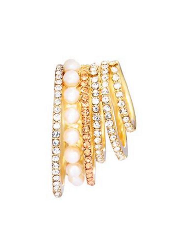 1 Pair Drop Earrings Hoop Earrings For Women's Street Date Alloy Layered Fashion - LuckyFash™