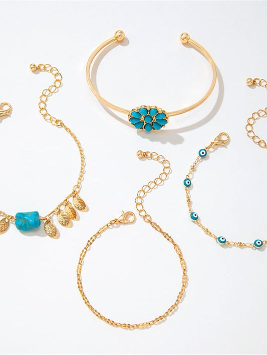 Women's Bangle Archaistic Outdoor Floral Bracelets & Bangles - LuckyFash™