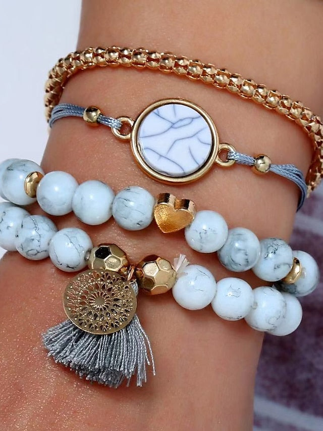 Women's Bracelets Artistic Party Geometry Bracelets & Bangles / Green / Fall / Winter / Spring / Summer - LuckyFash™