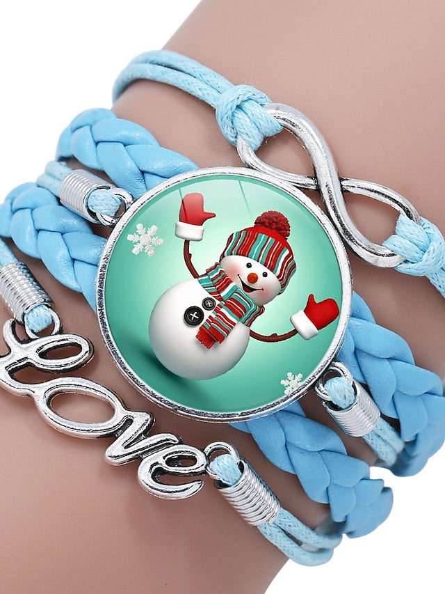 Women's Bracelets Casual Christmas Santa Claus Bracelets & Bangles - LuckyFash™