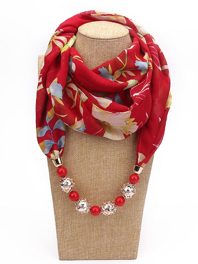 Women's Scarves Infinity Scarf Daily Shading Chiffon Simple Bohemia Casual 1 PC - LuckyFash™