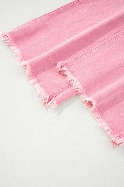 womens wide leg cropped jeans