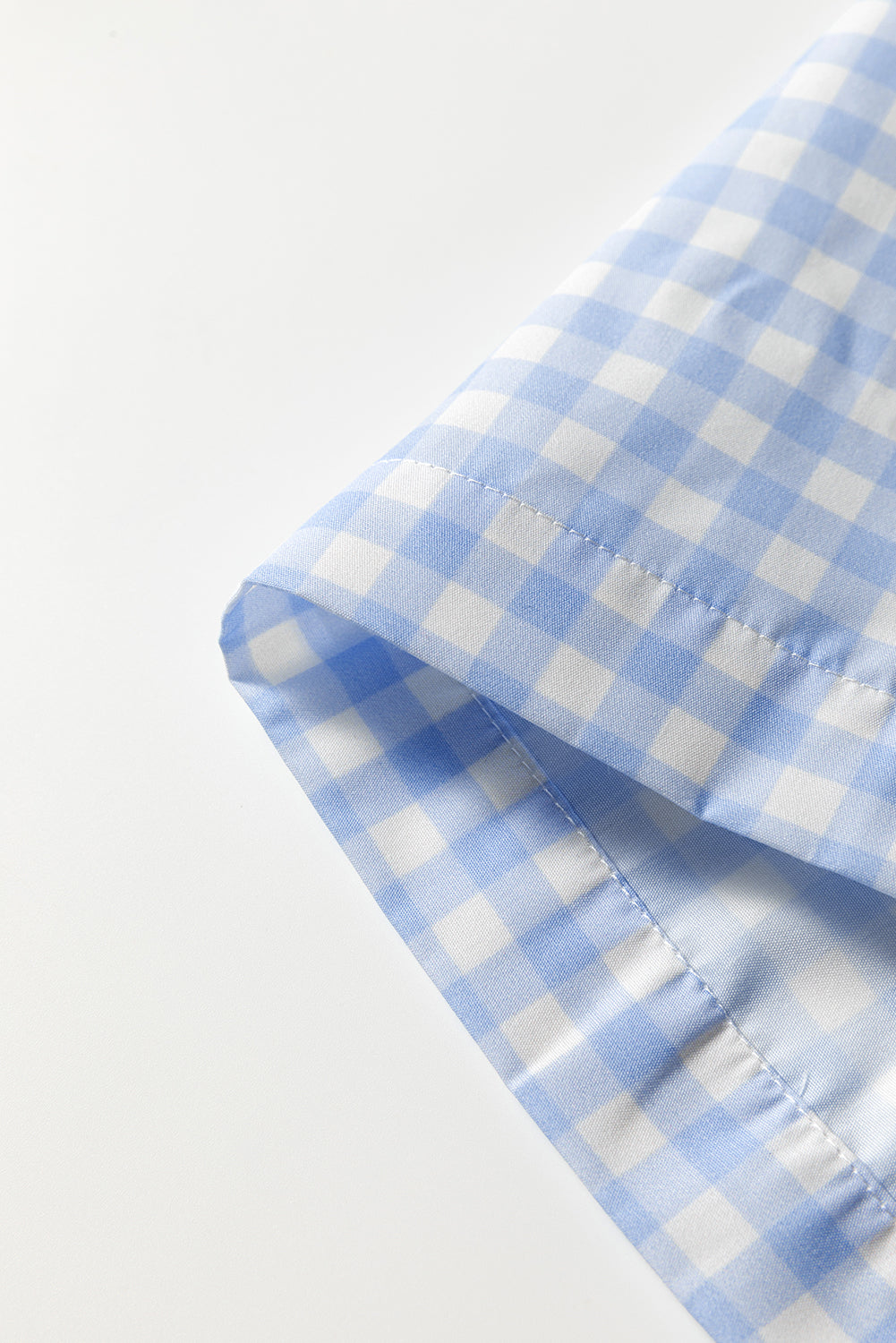 plaid print high waist pants