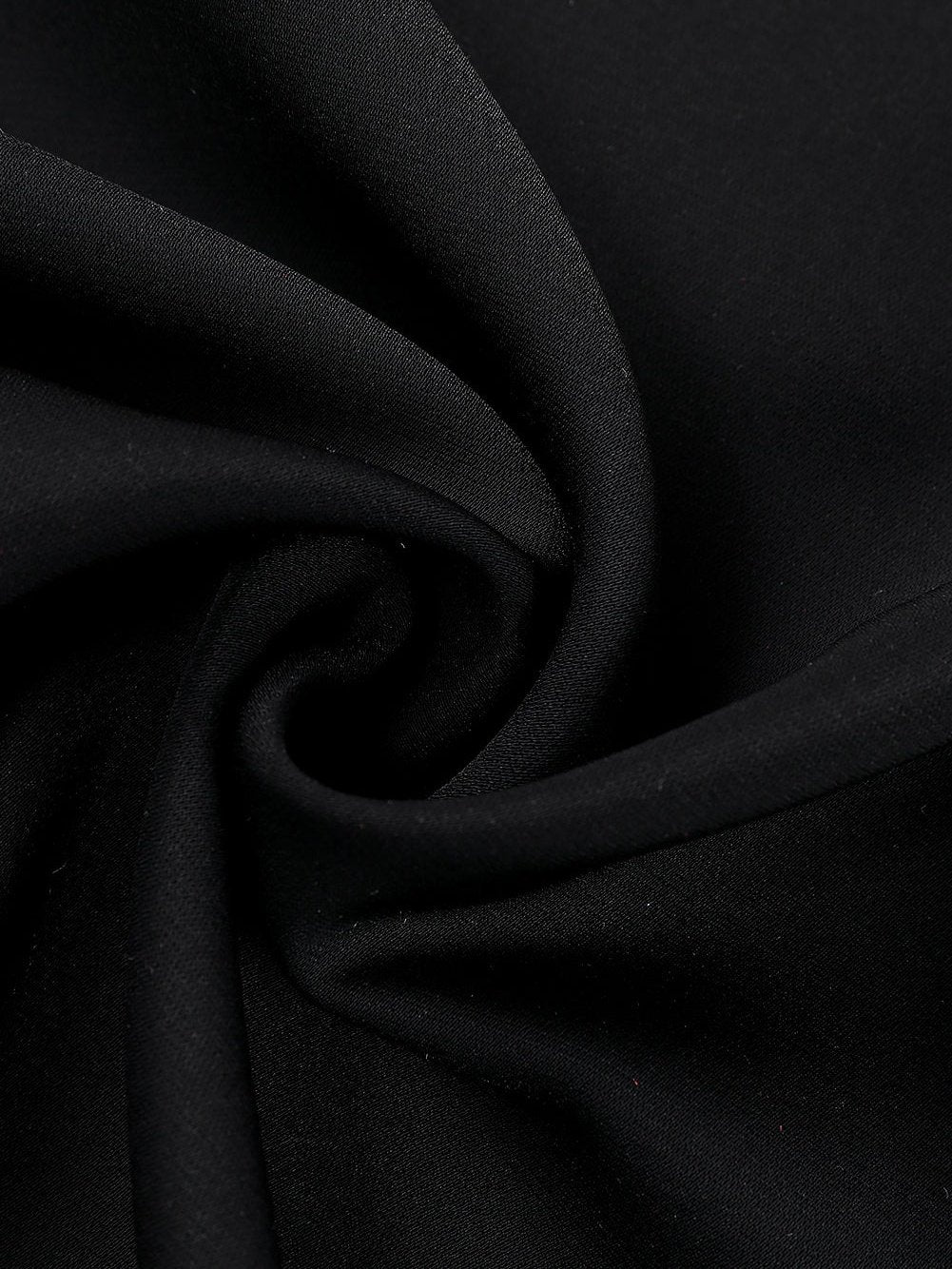 Satin Commute Solid Color V Neck Long Sleeved Blouse